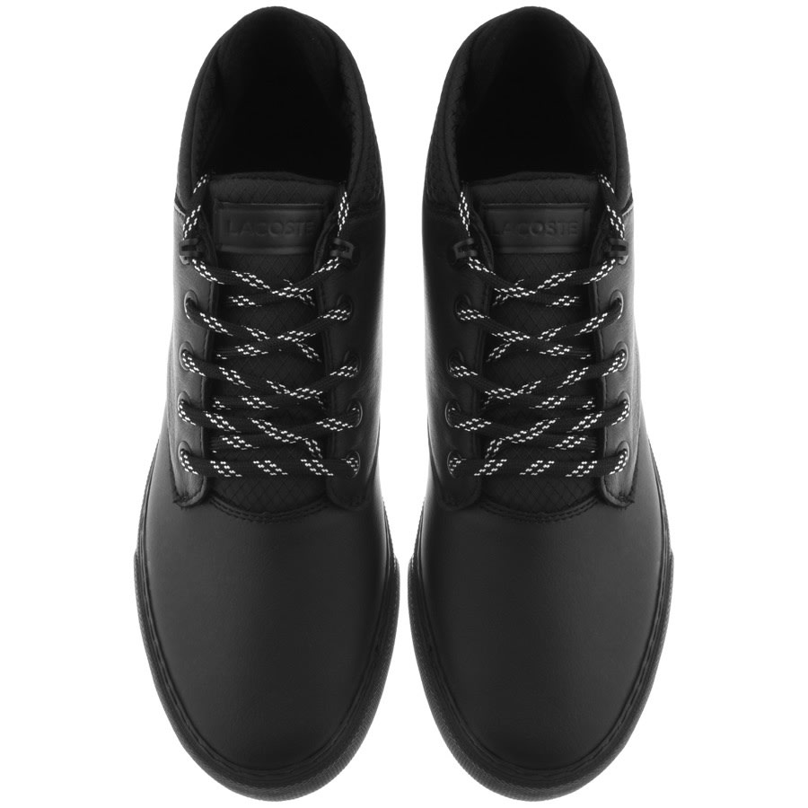 Alternative Image for ProductLacoste Esparre Chukka Trainers Black3